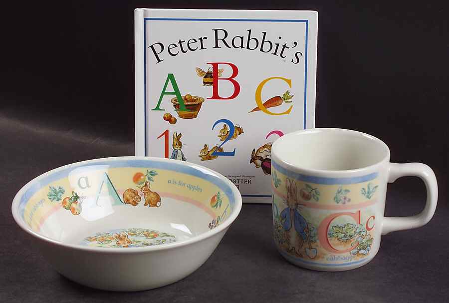 Peter Rabbit (2 Piece) Child's Set (Mug & Bowl) by Wedgwood-1