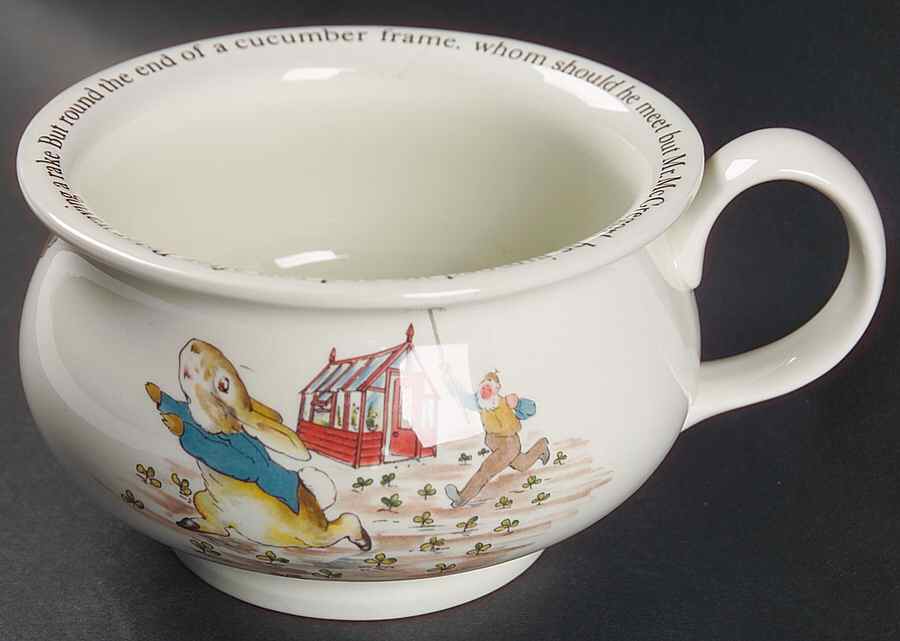 Peter Rabbit Open Chamber Pot by Wedgwood-1