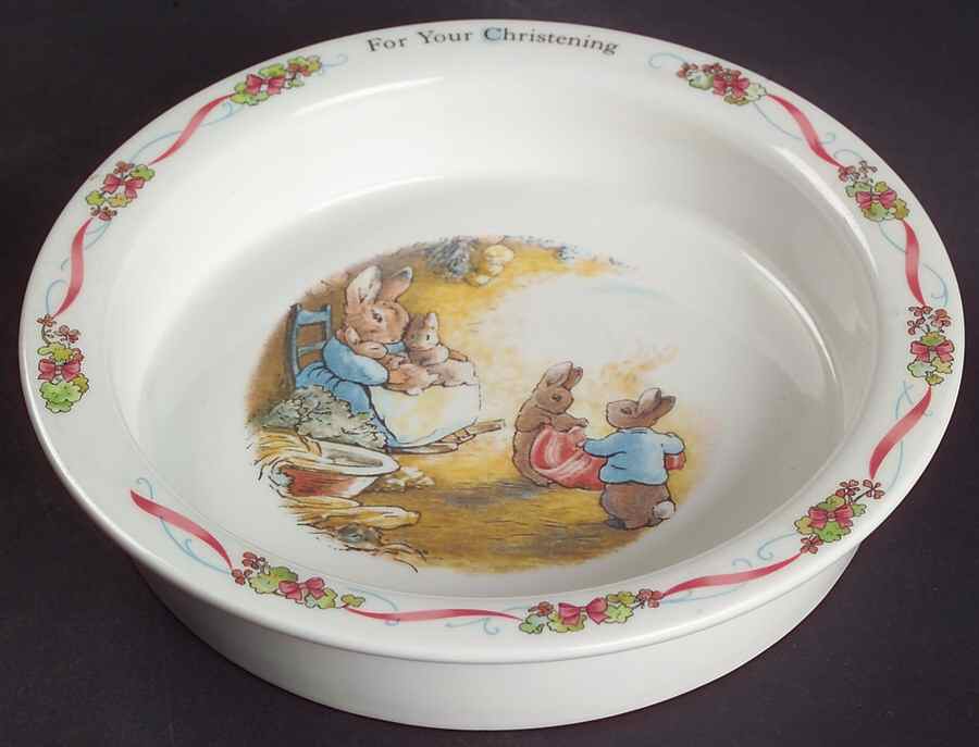 Peter Rabbit Porringer by Wedgwood-1