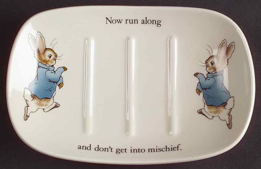 Peter Rabbit Soap Dish by Wedgwood-1