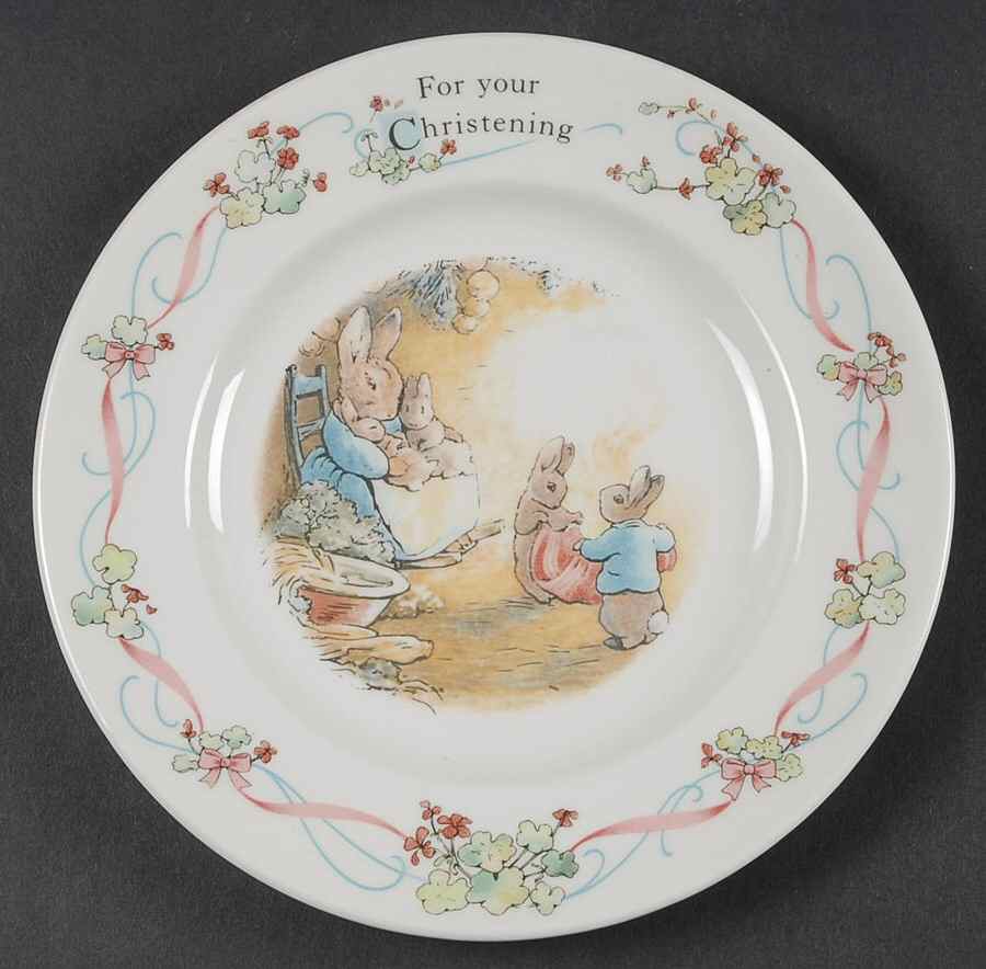 Peter Rabbit Bread & Butter Plate by Wedgwood-1