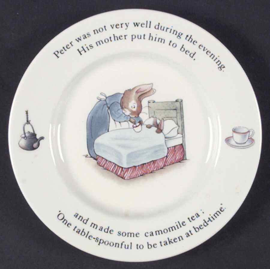 Peter Rabbit Bread & Butter Plate by Wedgwood-1