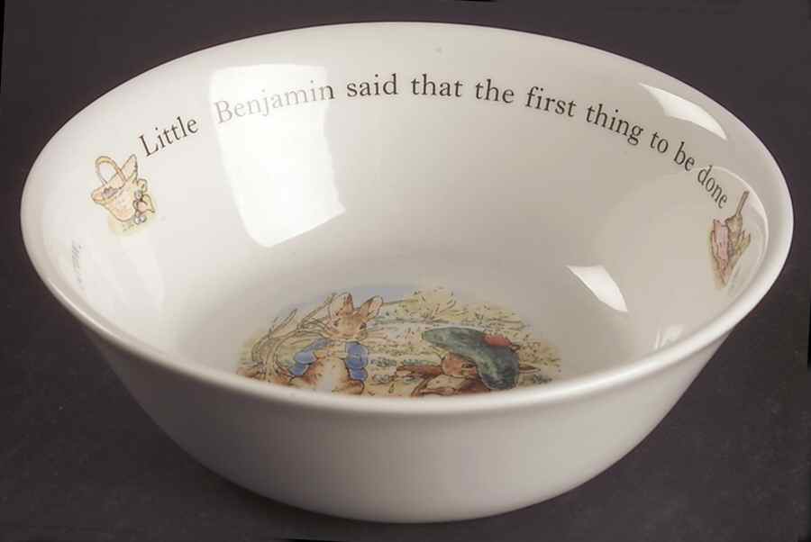 Peter Rabbit Coupe Cereal Bowl by Wedgwood-1