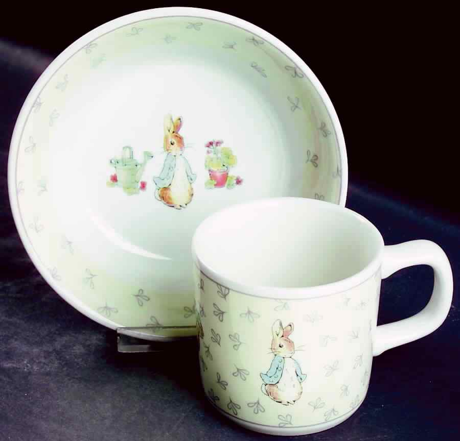 Peter Rabbit (2 Piece) Child's Set (Mug & Bowl) by Wedgwood-1