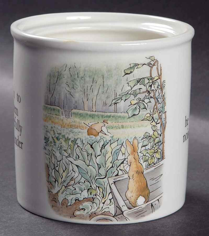 Peter Rabbit Candy Jar/Honey Pot No Lid by Wedgwood-1