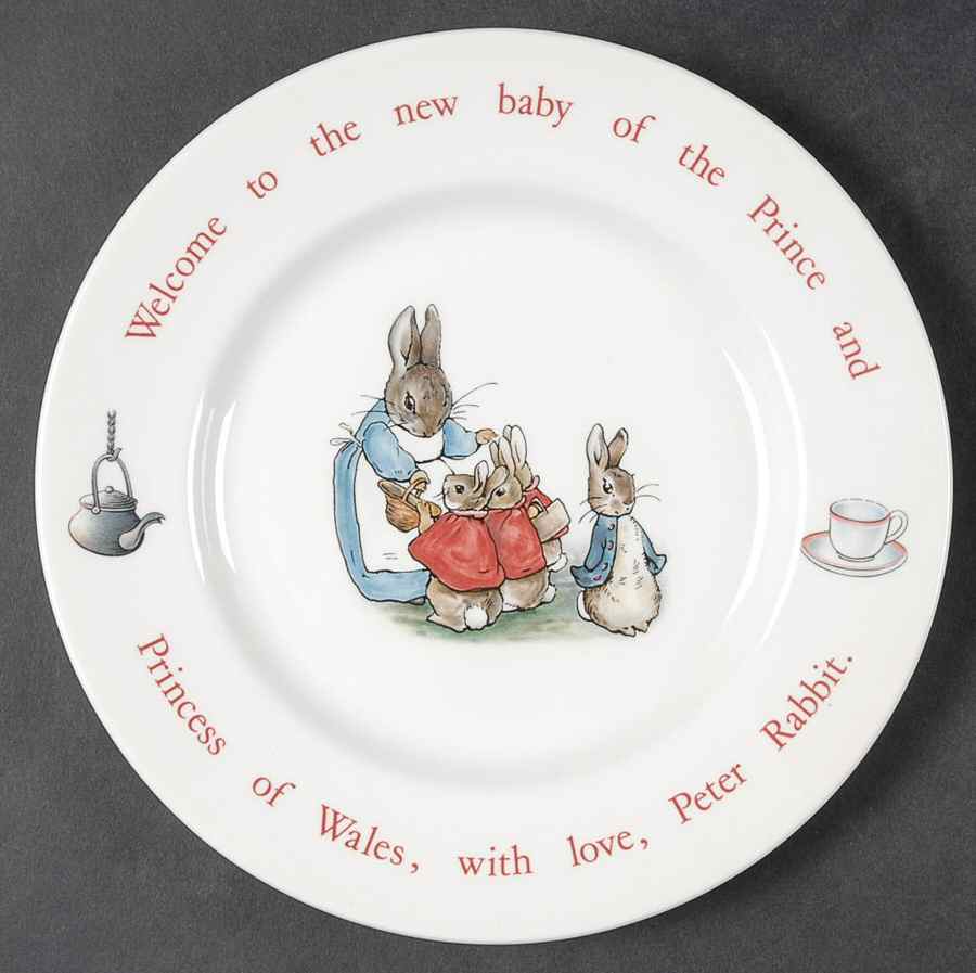Peter Rabbit Bread & Butter Plate by Wedgwood-1