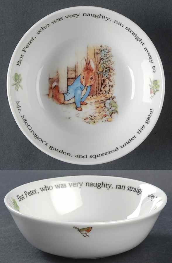 Peter Rabbit Coupe Cereal Bowl by Wedgwood-1