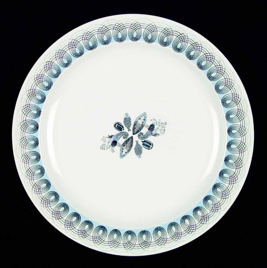 Persephone Blue Dinner Plate by Wedgwood-1