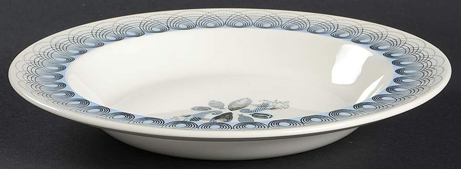 Persephone Blue Rim Soup Bowl by Wedgwood-1