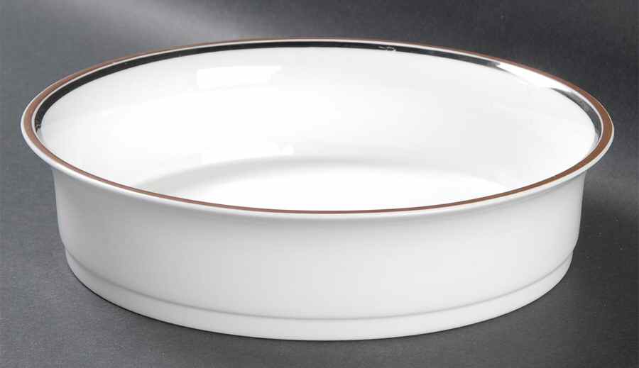Perfection 8" Oval Vegetable Bowl by Wedgwood-1
