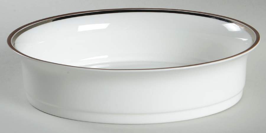 Perfection 9" Oval Vegetable Bowl by Wedgwood-1
