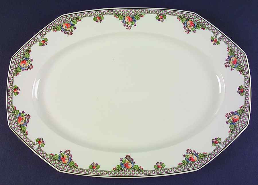 Pergola 15" Oval Serving Platter by Wedgwood-1