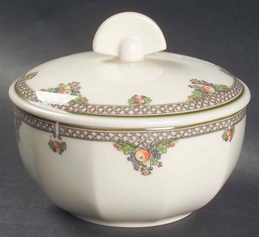 Pergola Sugar Bowl & Lid by Wedgwood-1