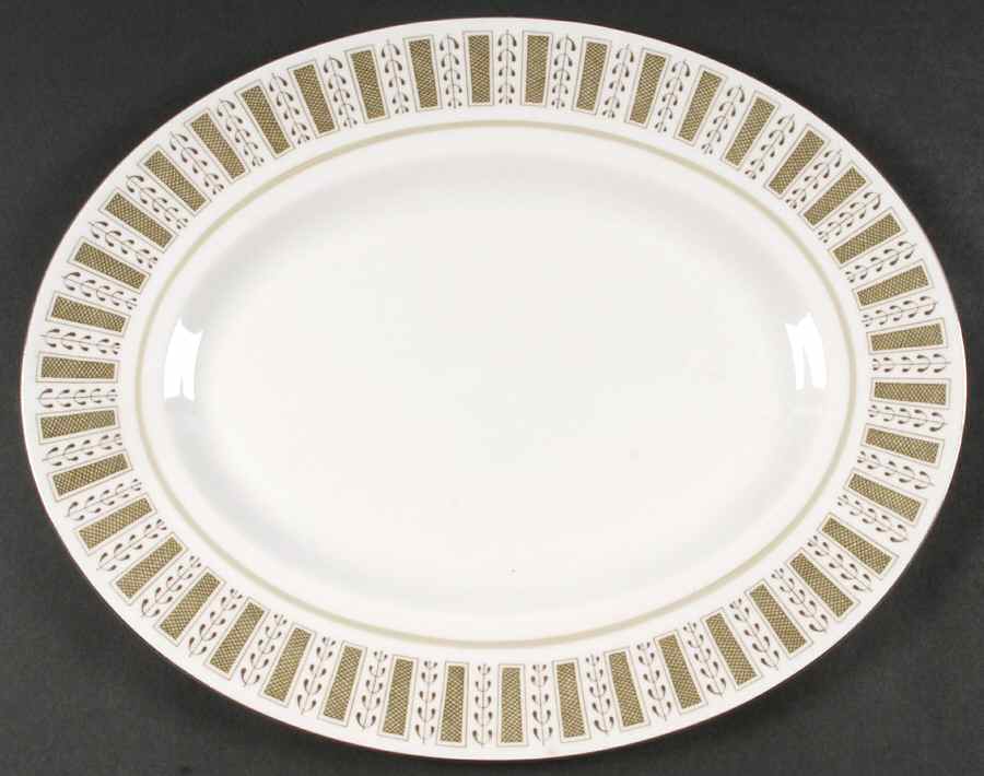 Persia 15" Oval Serving Platter by Wedgwood-1