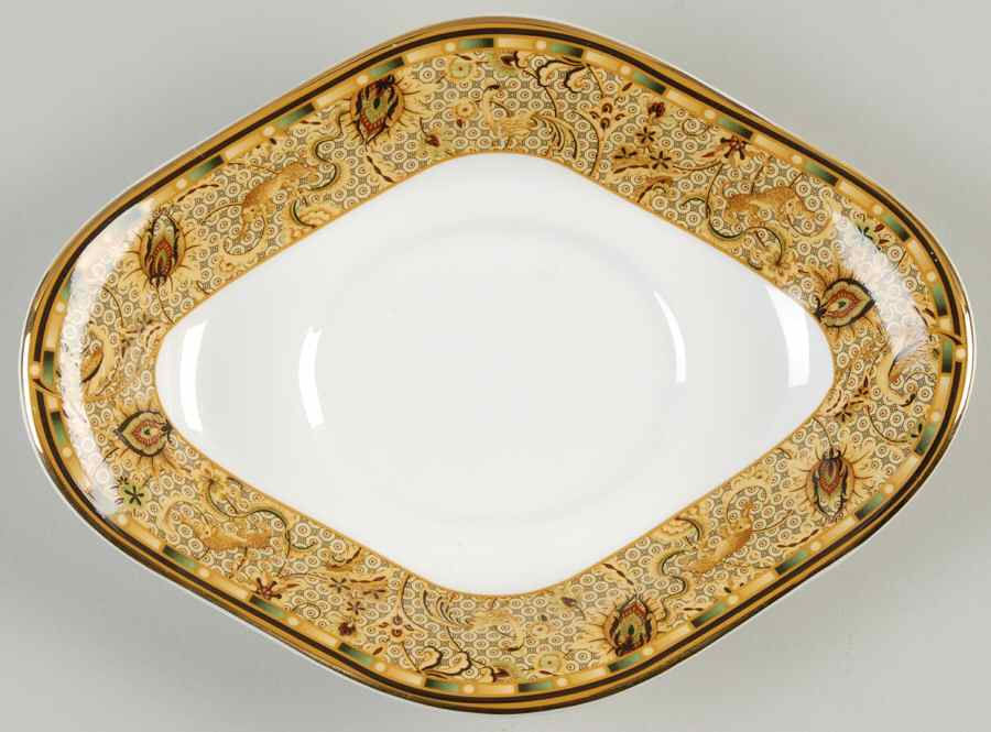 Persia (Newer, 1997) Underplate for Gravy Boat by Wedgwood-1