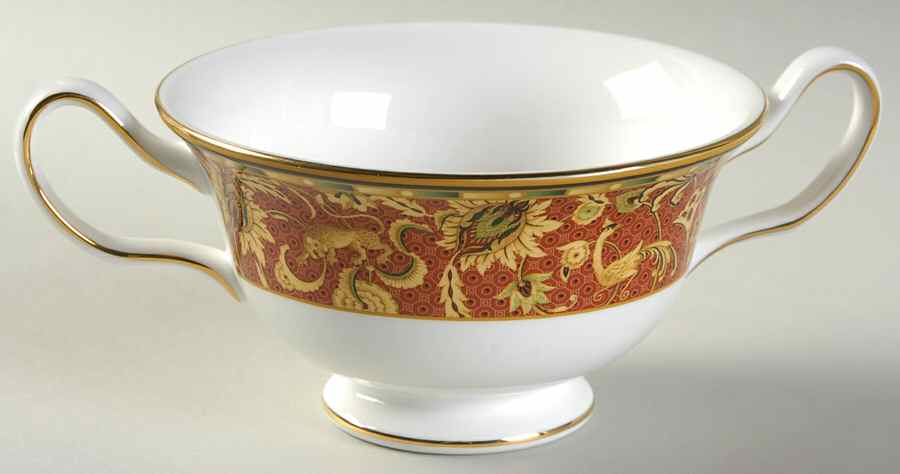 Persia (Newer, 1997) Footed Cream Soup Bowl by Wedgwood-1
