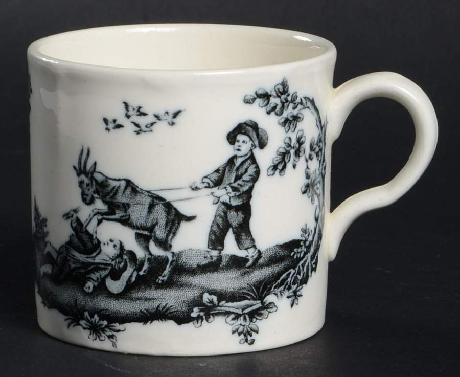 Personages Black (Scallop, No Trim) Flat Demitasse Cup by Wedgwood-1