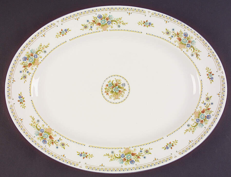Petersham 15" Oval Serving Platter by Wedgwood-1