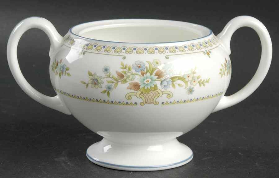 Petersham Leigh Shape Sugar Bowl No Lid by Wedgwood-1