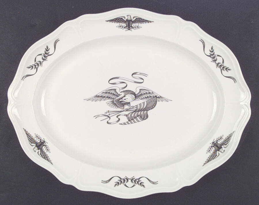 Philadelphia 15" Oval Serving Platter by Wedgwood-1