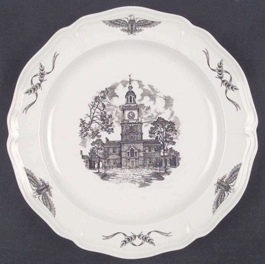 Philadelphia Dinner Plate by Wedgwood-1
