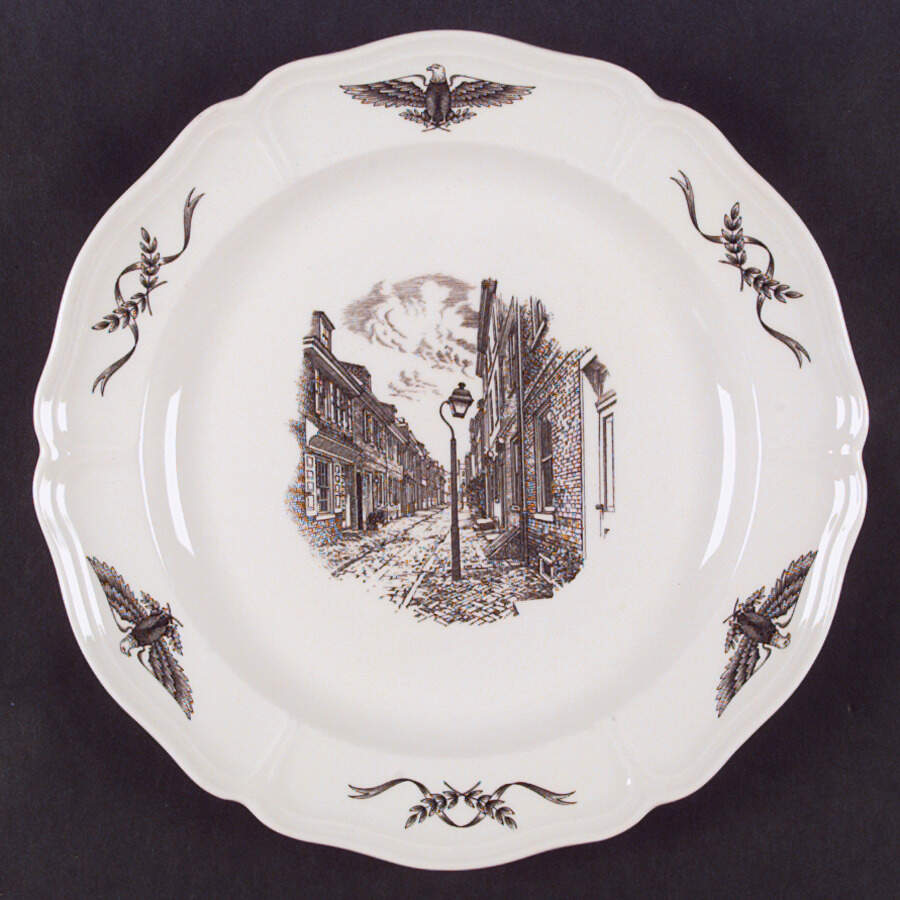 Philadelphia Dinner Plate by Wedgwood-1