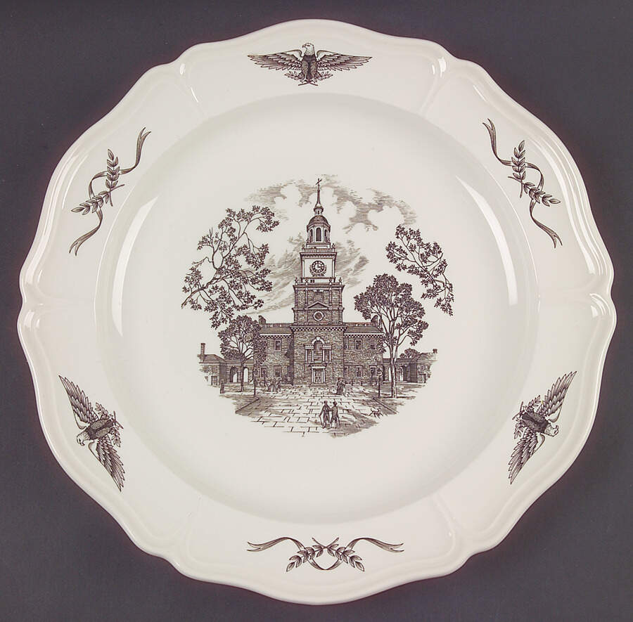 Philadelphia 12" Chop Plate (Round Platter) by Wedgwood-1