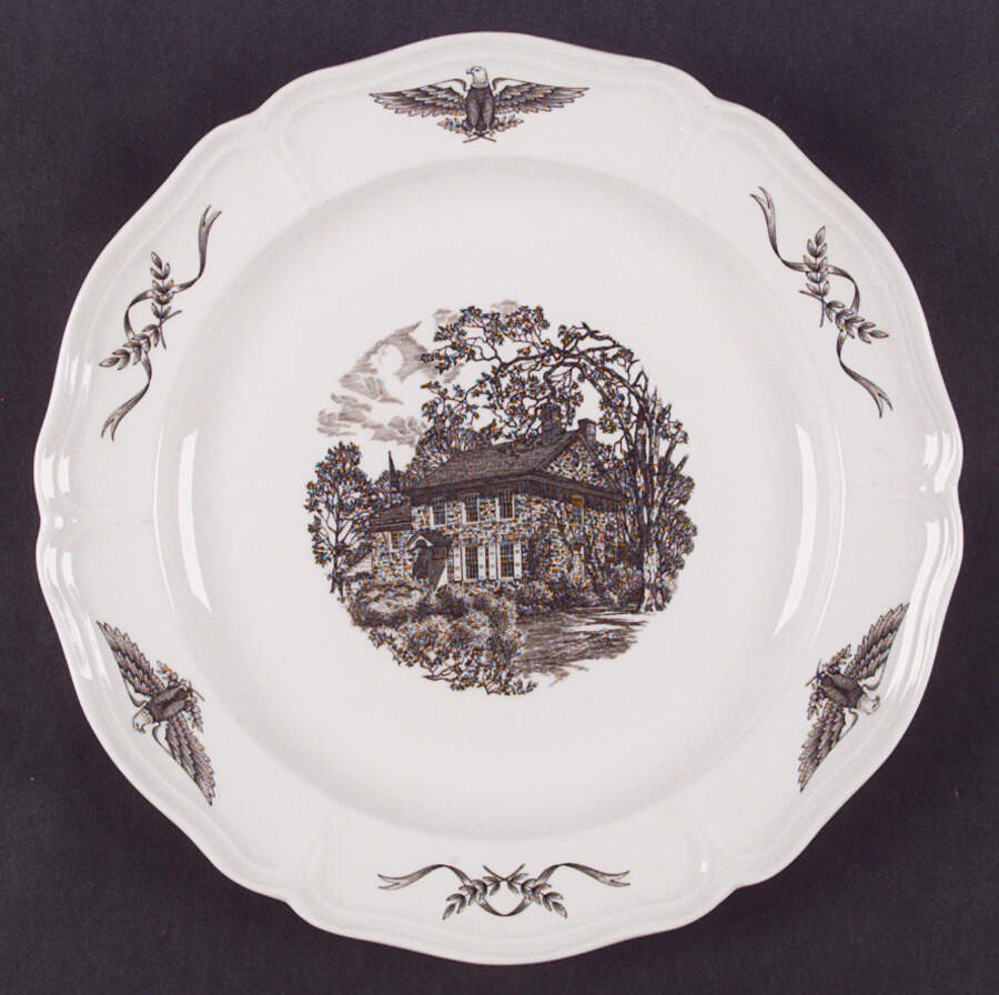 Philadelphia Dinner Plate by Wedgwood-1