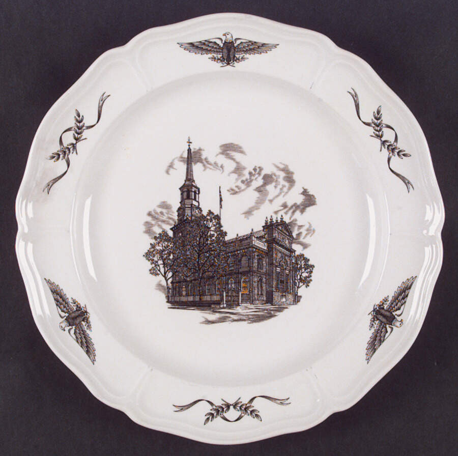 Philadelphia Dinner Plate by Wedgwood-1