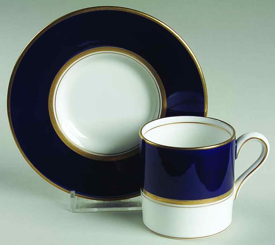 Piccadilly Flat Demitasse Cup & Saucer Set by Wedgwood-1