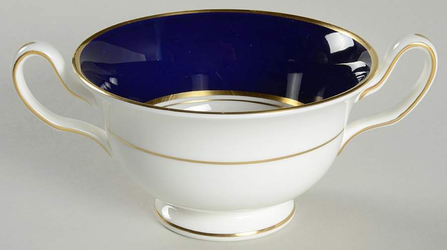 Piccadilly Footed Cream Soup Bowl by Wedgwood-1