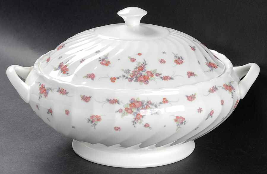 Picardy Round Covered Vegetable by Wedgwood-1
