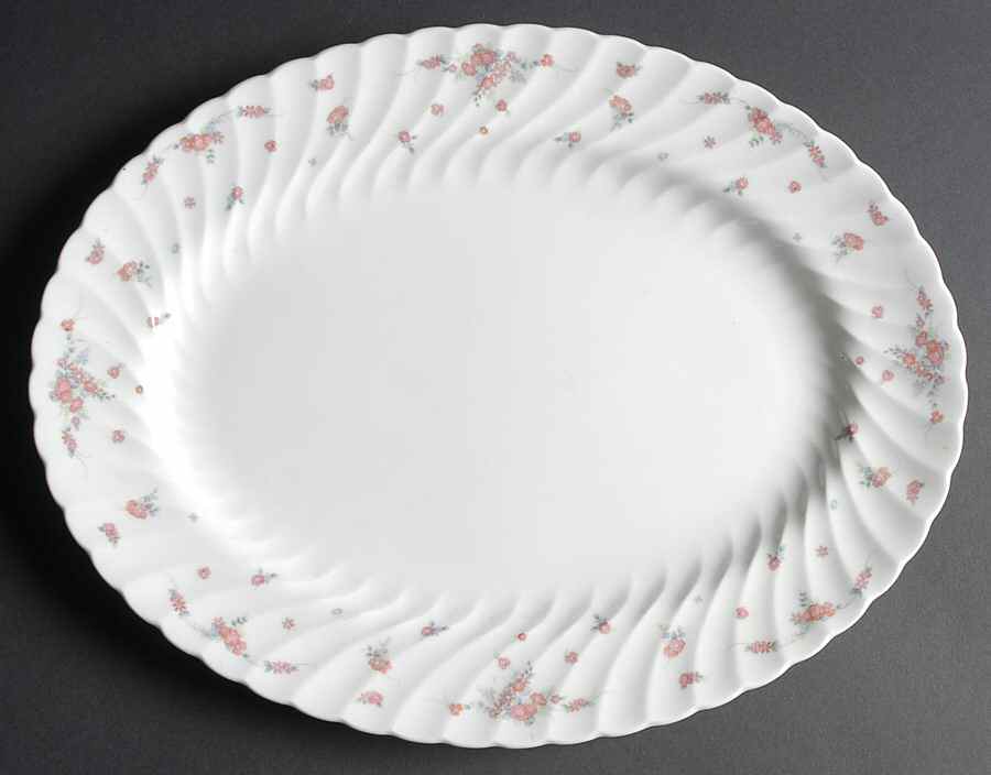 Picardy 15" Oval Serving Platter by Wedgwood-1