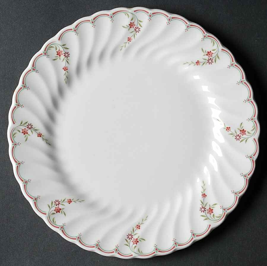 Pink Garland Salad Plate by Wedgwood-1