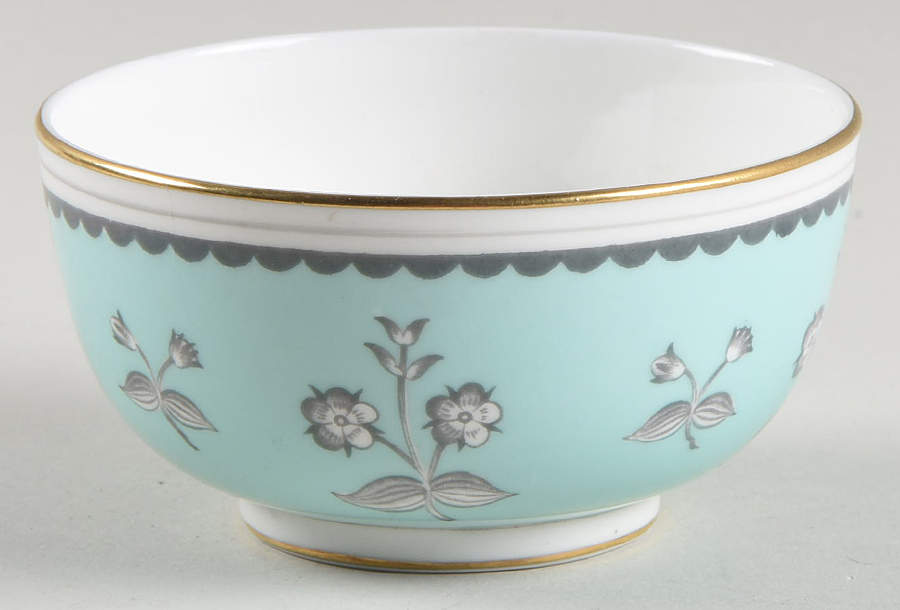 Pimpernel Blue Green Mini Open Sugar Bowl by Wedgwood-1