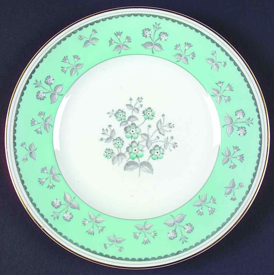 Pimpernel Blue Green Luncheon Plate by Wedgwood-1