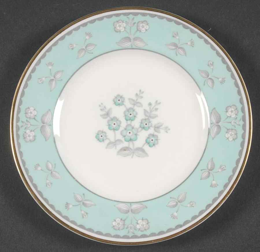 Pimpernel Blue Green Bread & Butter Plate by Wedgwood-1