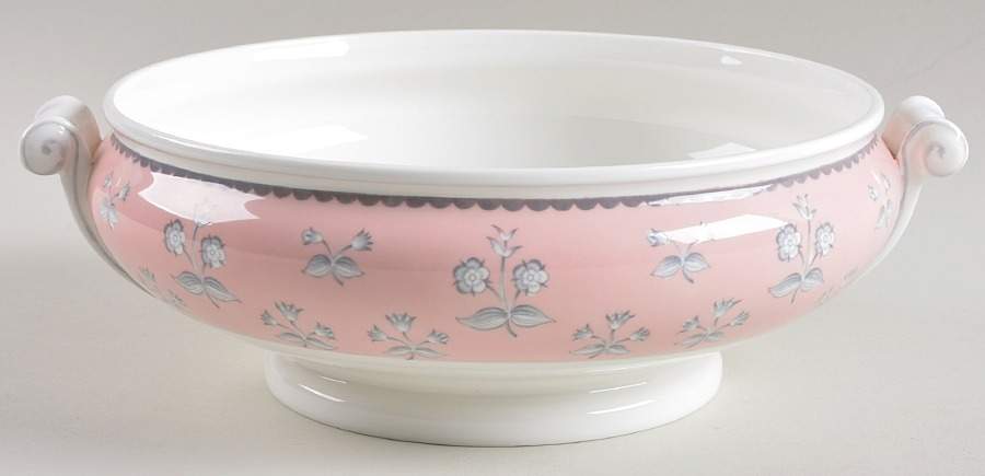 Pimpernel Pink Round Vegetable No Lid by Wedgwood-1