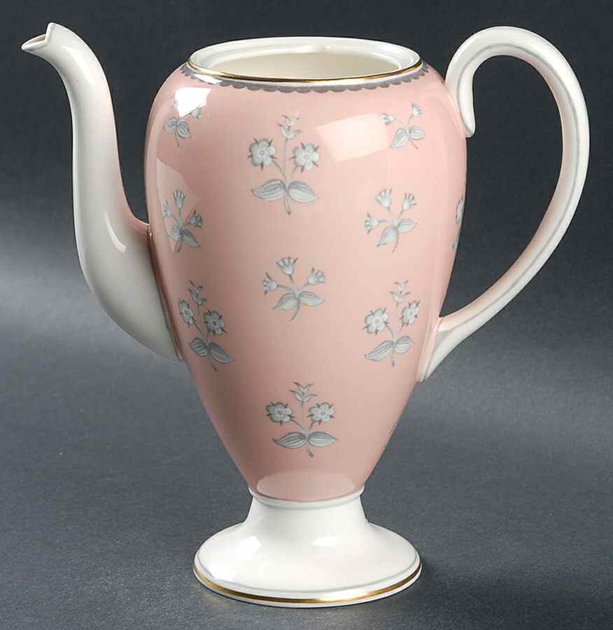 Pimpernel Pink Mini Coffee Pot No Lid by Wedgwood-1