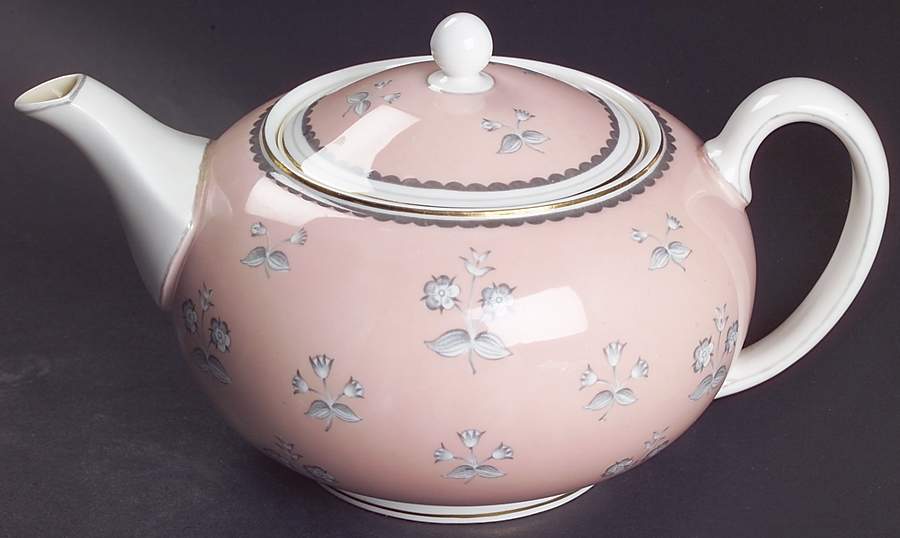 Pimpernel Pink Teapot & Lid by Wedgwood-1