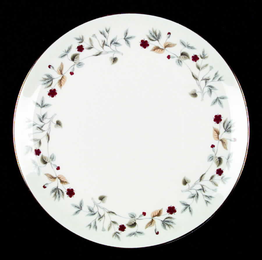 Pimpernel (Red Flowers) Luncheon Plate by Wedgwood-1