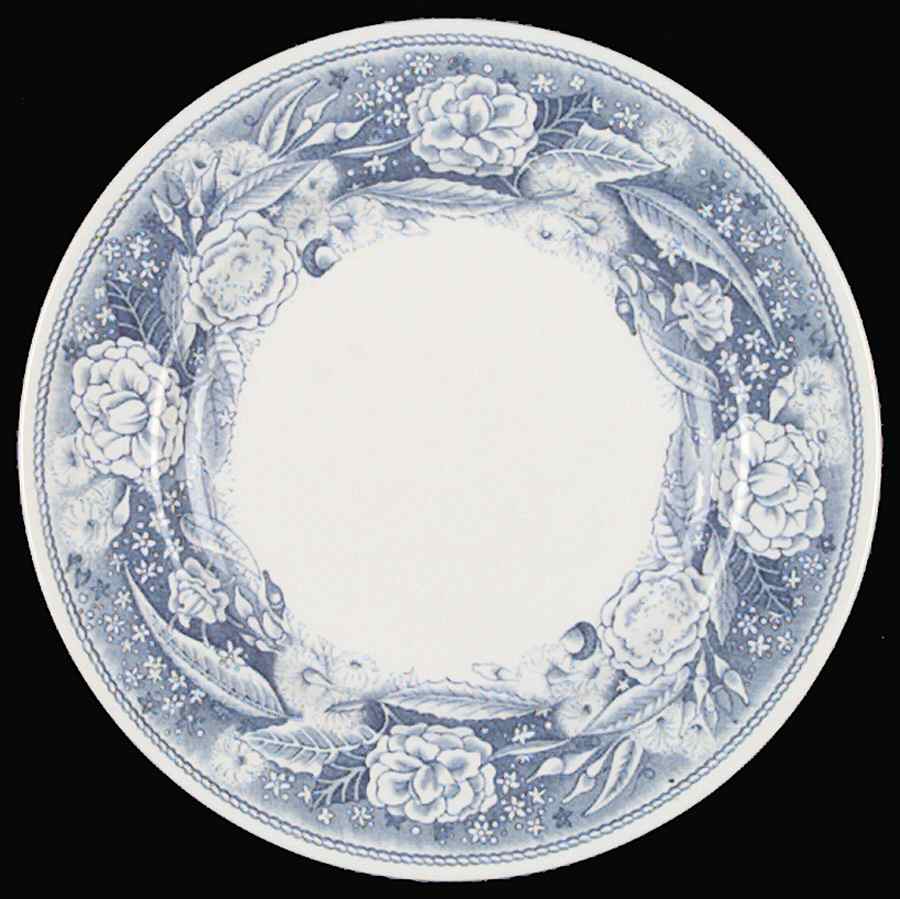 Pomona College Blue Bread & Butter Plate by Wedgwood-1