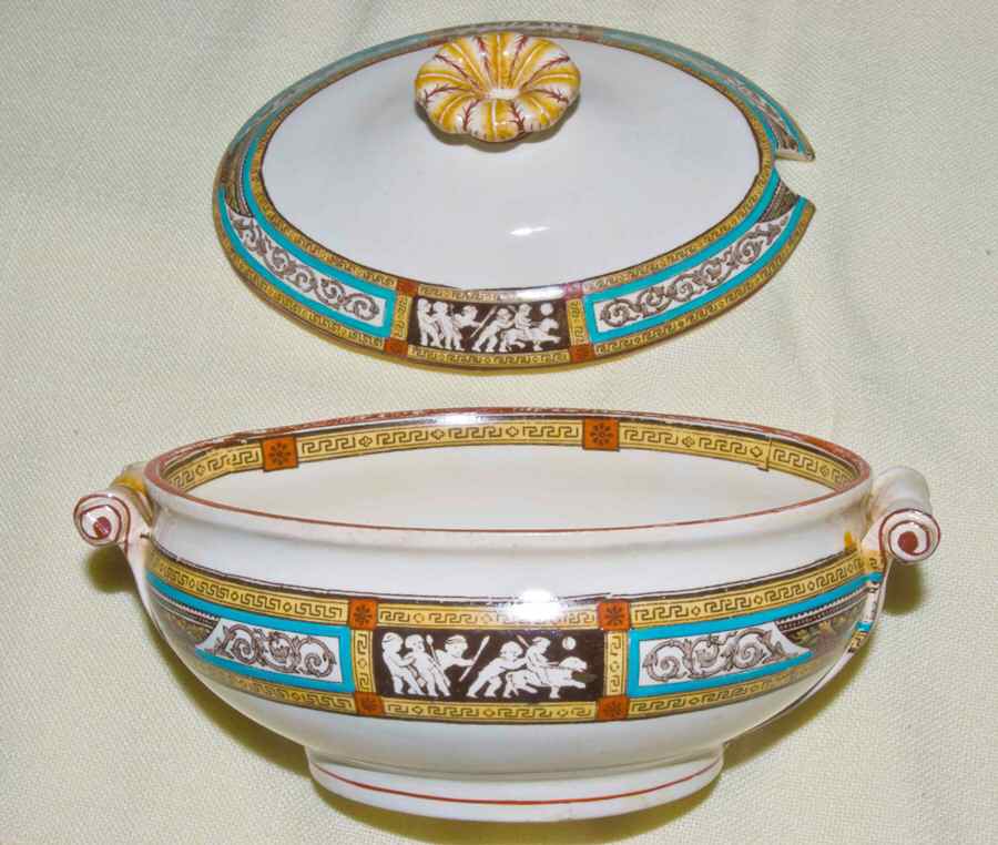 Pompeii Tureen &  Lid by Wedgwood-1