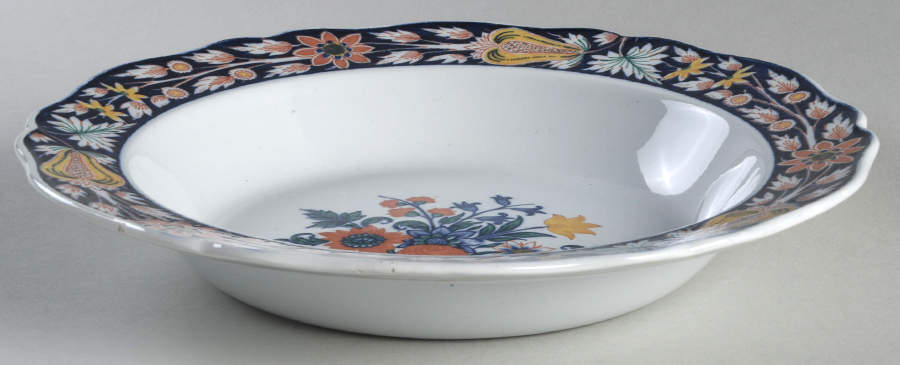 Poterat Large Rim Soup Bowl by Wedgwood-1