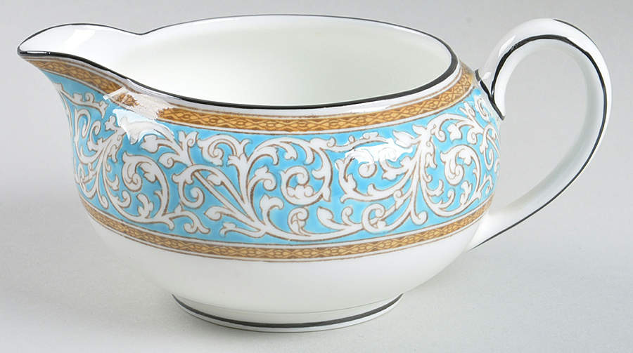 Praze Turquoise 146 Shape Creamer by Wedgwood-1