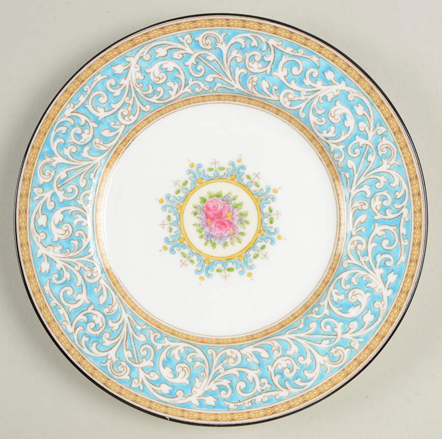 Praze Turquoise Dessert/Pie Plate by Wedgwood-1