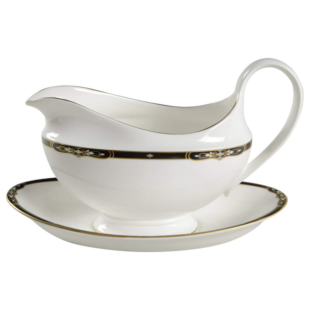 Preston Gravy Boat & Underplate by Wedgwood-1