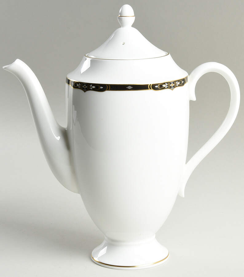 Preston Coffee Pot & Lid by Wedgwood-1