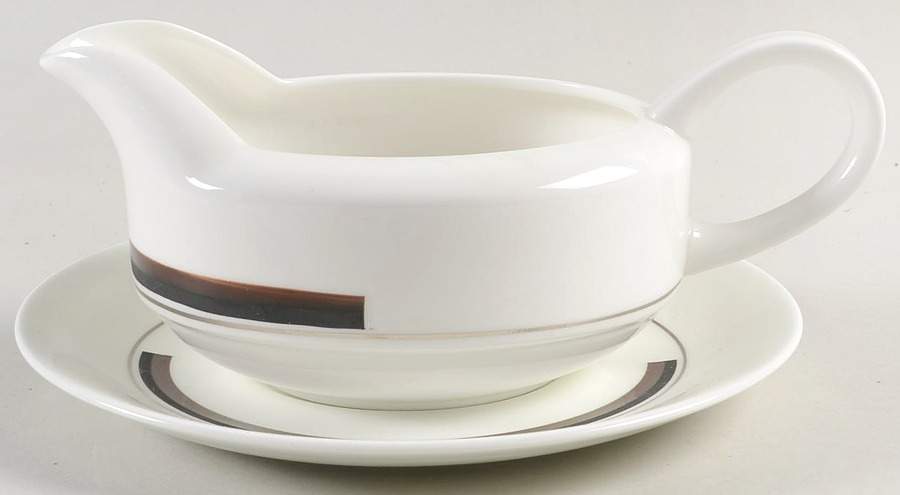 Prelude Gravy Boat & Underplate by Wedgwood-1