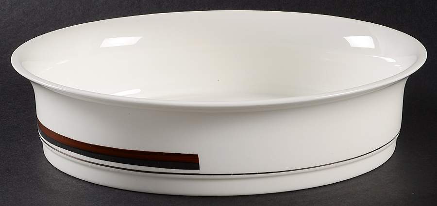 Prelude 8" Oval Vegetable Bowl by Wedgwood-1